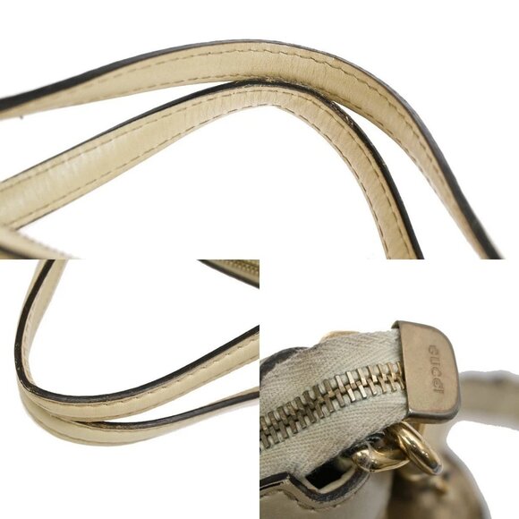 GUCCI Sherry GG Pattern 2way Shoulder HandBag Canvas Leather BN WE - Picture 13 of 15